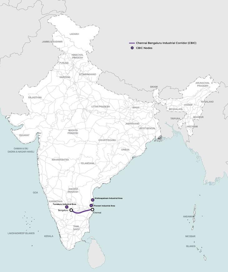 Chennai-Bengaluru Industrial Corridor (CBIC)