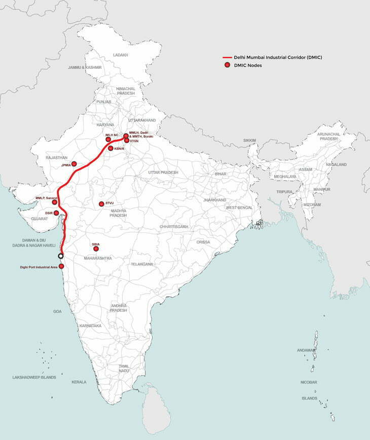 Delhi-Mumbai Industrial Corridor (DMIC)