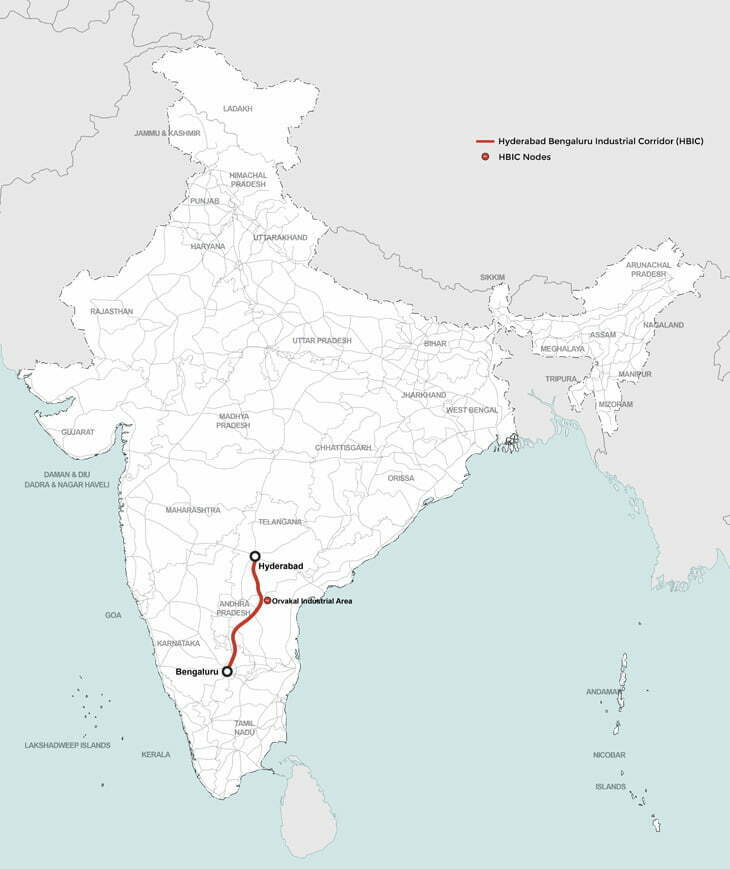 Hyderabad Bengaluru Industrial Corridor (HBIC)