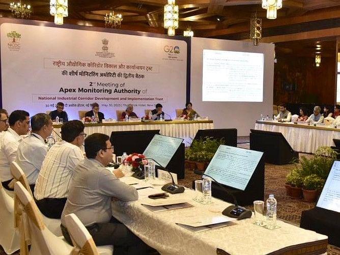 FM Sitharaman chairs 2nd meeting of Apex Monitoring Authority for National Industrial Corridor Development