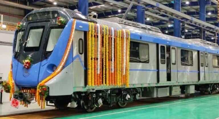 Chennai Metro’s first driverless train will undergo trials