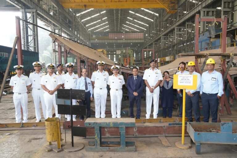 MDL begins production of first fast patrol vessel