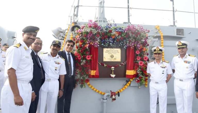 MDL delivers stealth frigate “Nilgiri” and destroyer “Surat” to Indian Navy