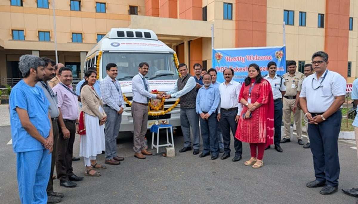 HSL donates multi-purpose vehicle to Homi Bhabha Cancer Hospital to support cancer patients